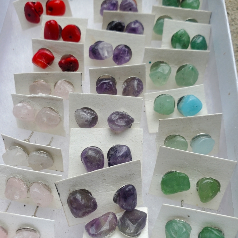 hand made  Crystal  Earrings